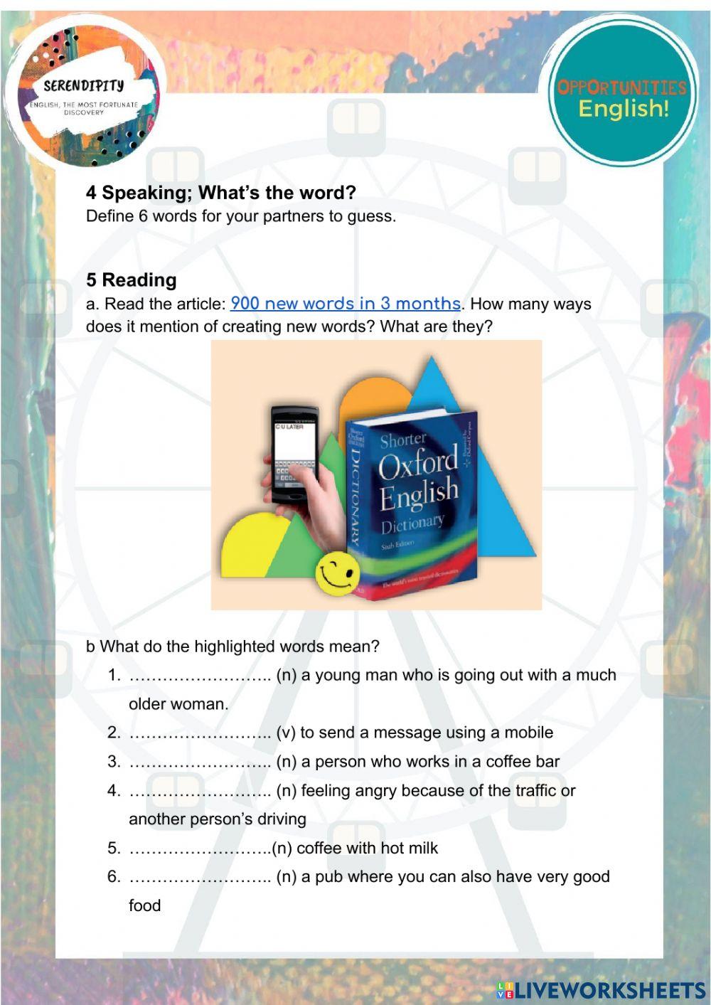 Unit 3C, pre intermediate