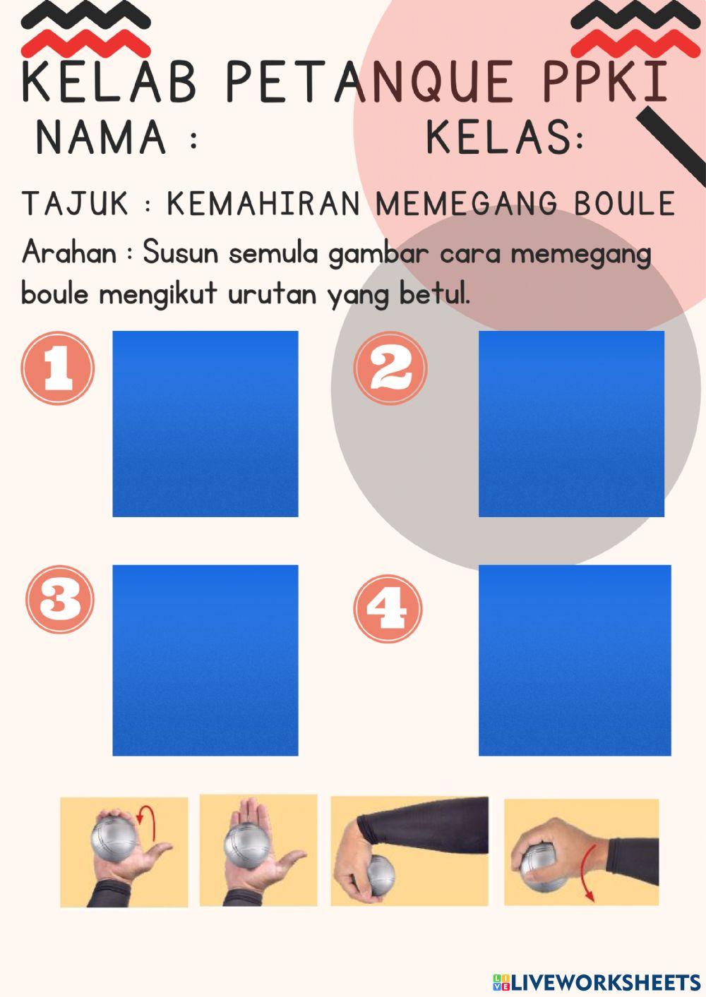 Kemahiran Memegang Boule