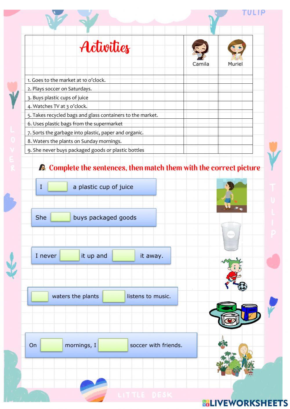 Eco-friendly routine