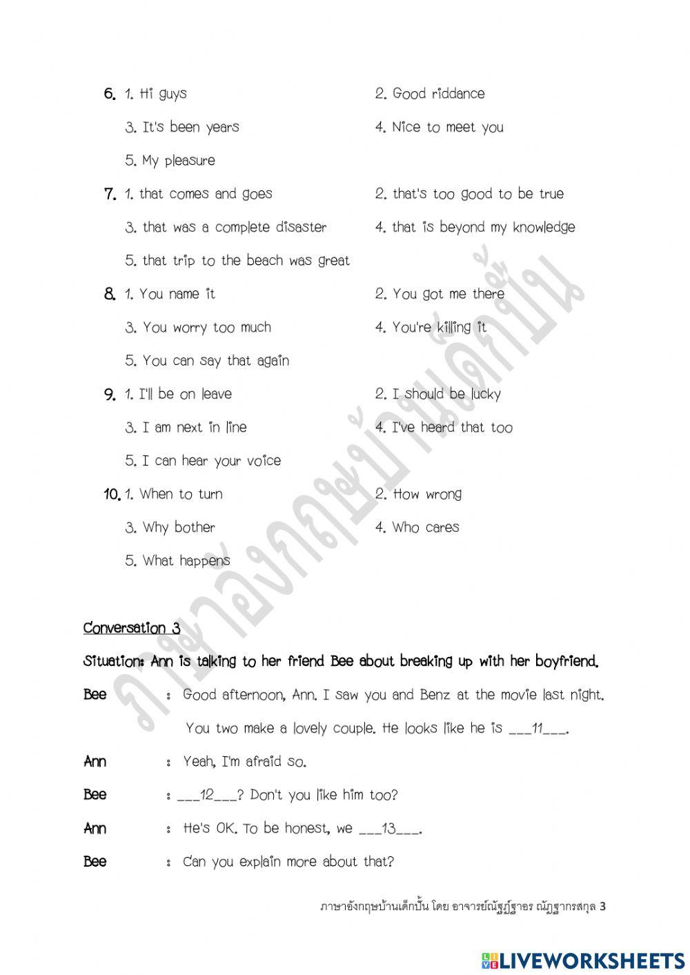Situational dialogue by Ajarn.Natthaorn Natthakornsakul-962