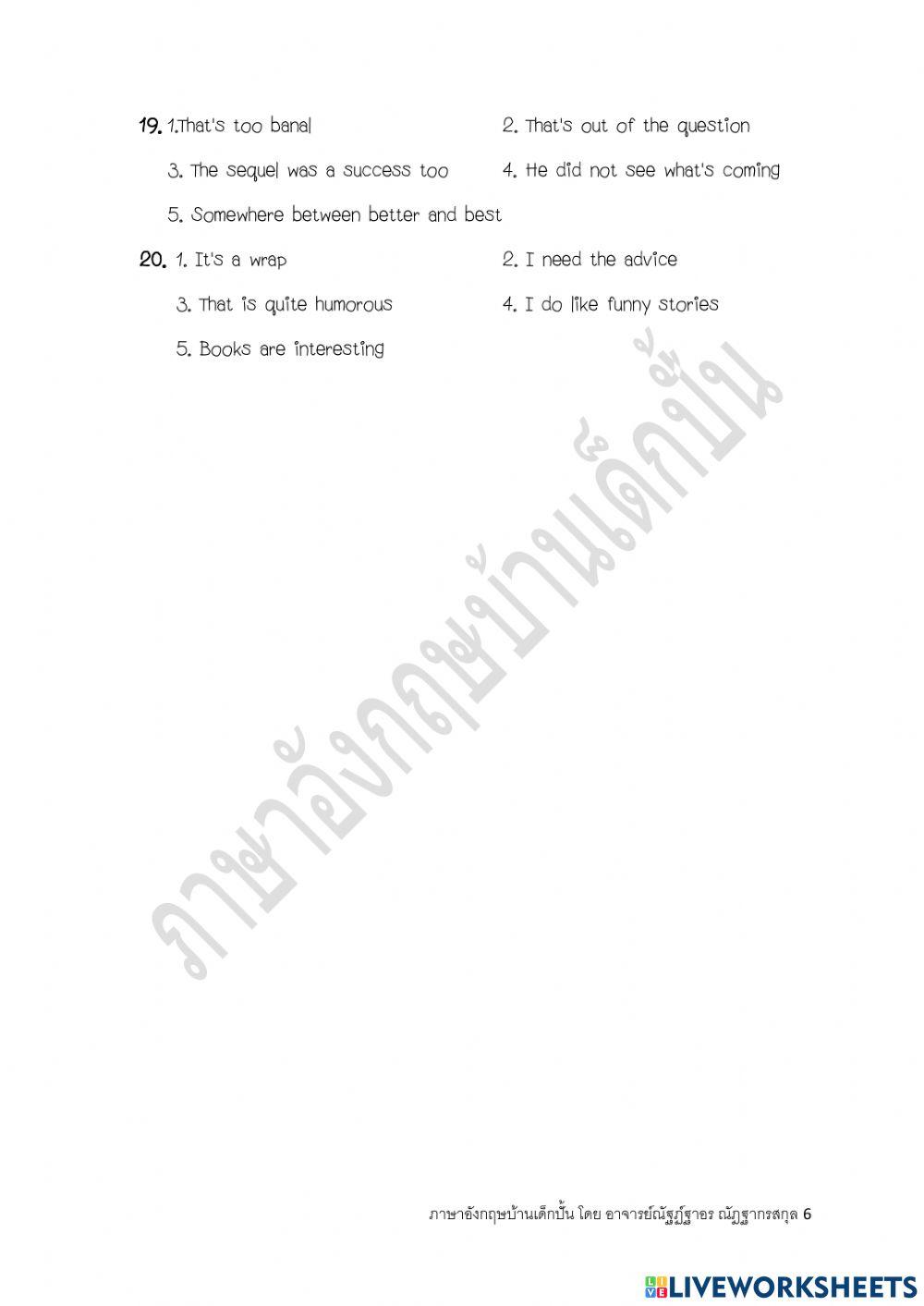 Situational dialogue by Ajarn.Natthaorn Natthakornsakul-962