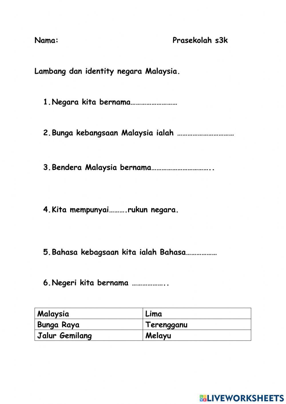 Identiti dan Lambang Malaysia