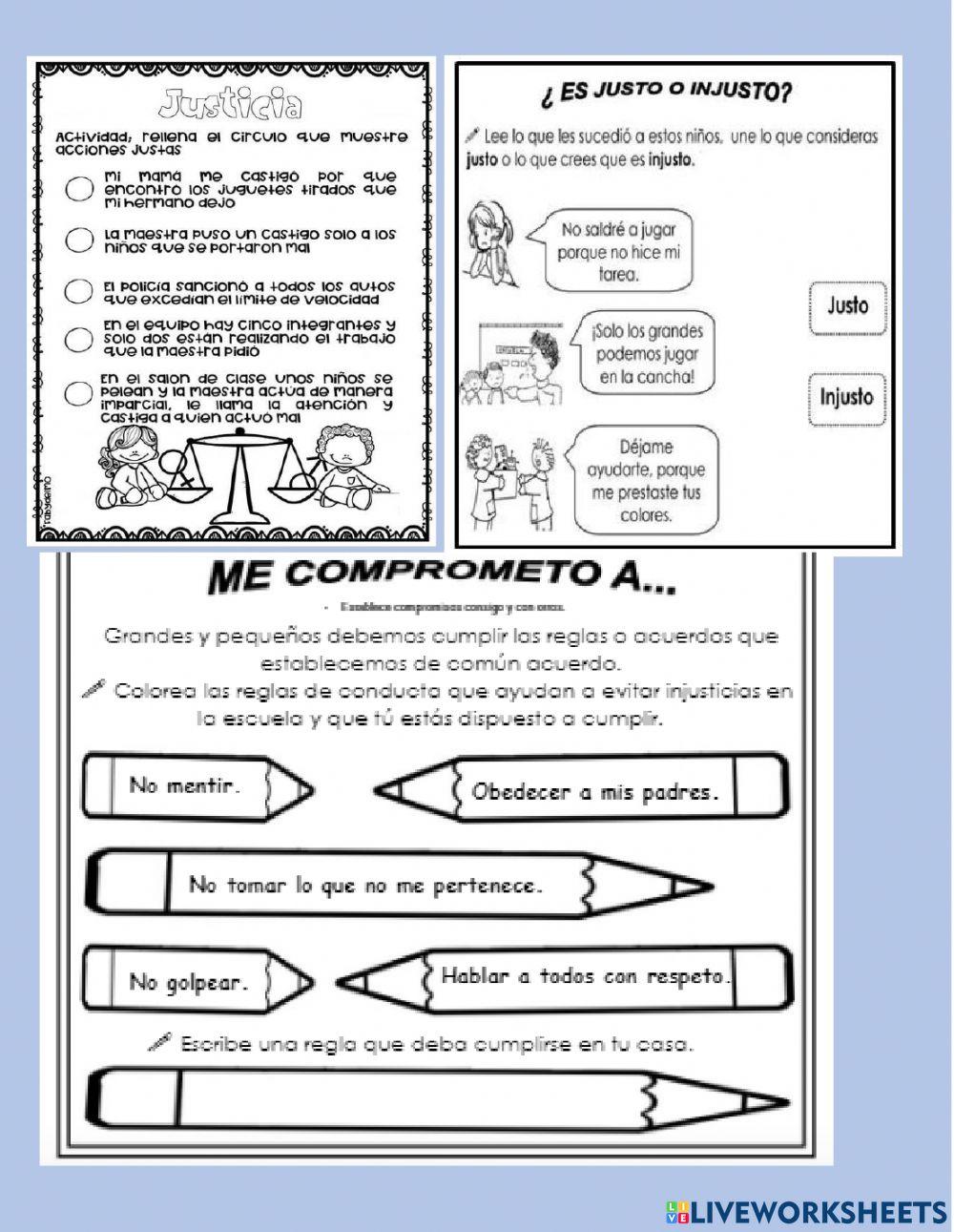 La honestidad y justicia