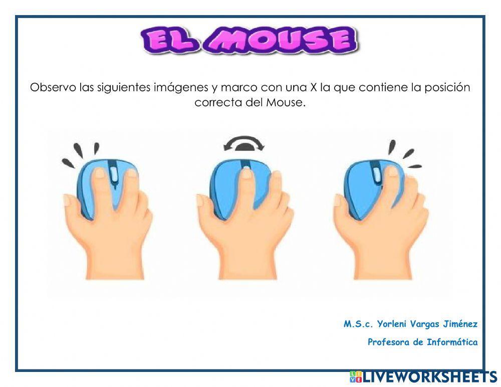 Posición correcta del Mouse