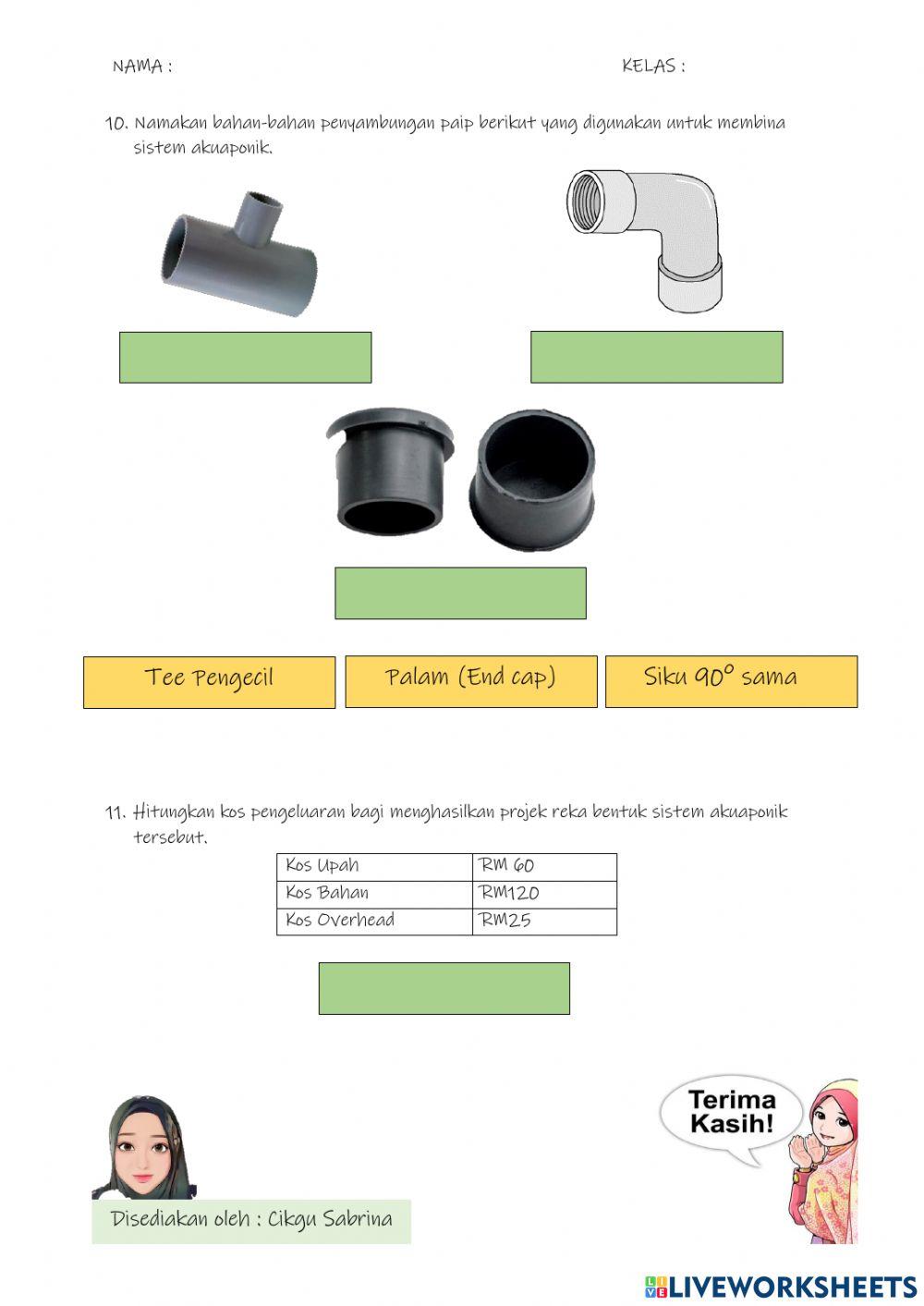 Rbt akuaponik PENGUKUHAN