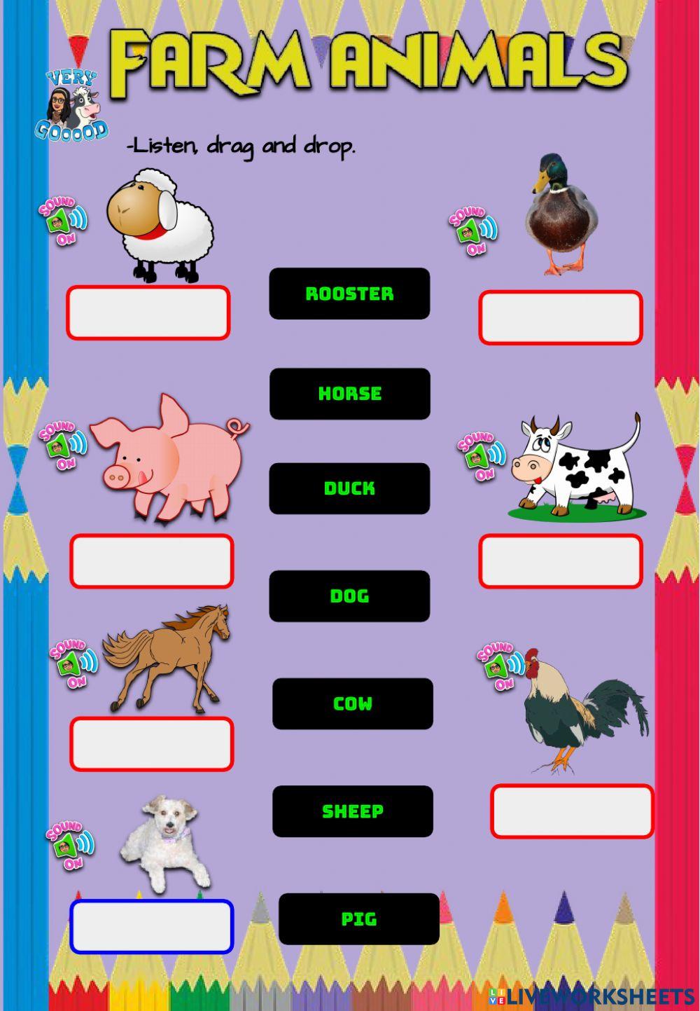 Farm animals