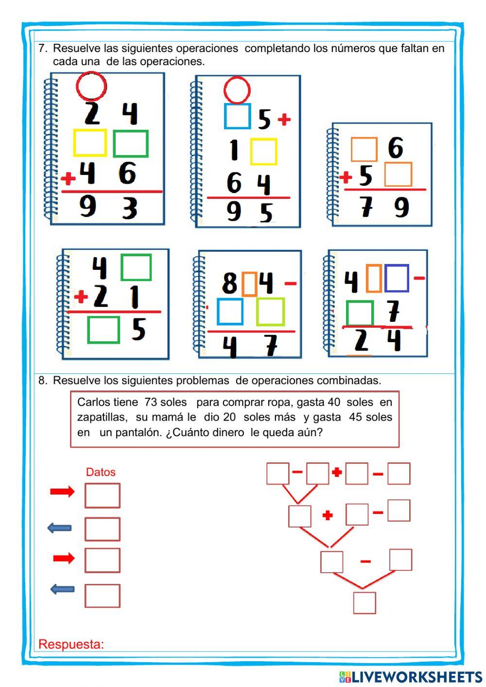 Evaluacion de matematica