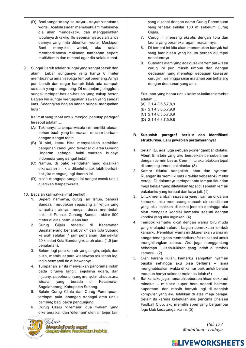 Struktur Teks Deskripsi