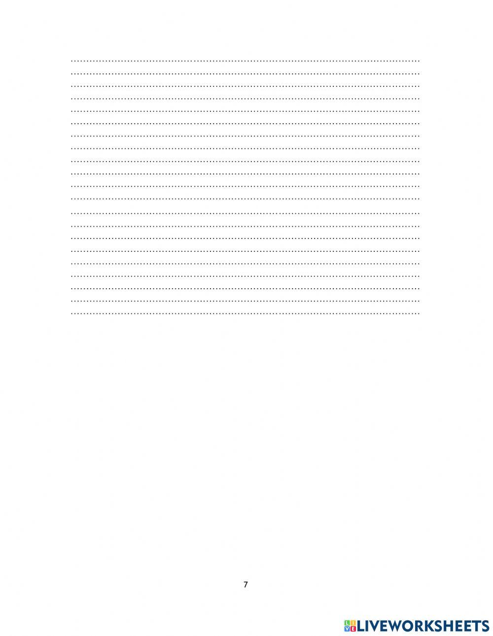 DS - Access 3 - Test 1 writing