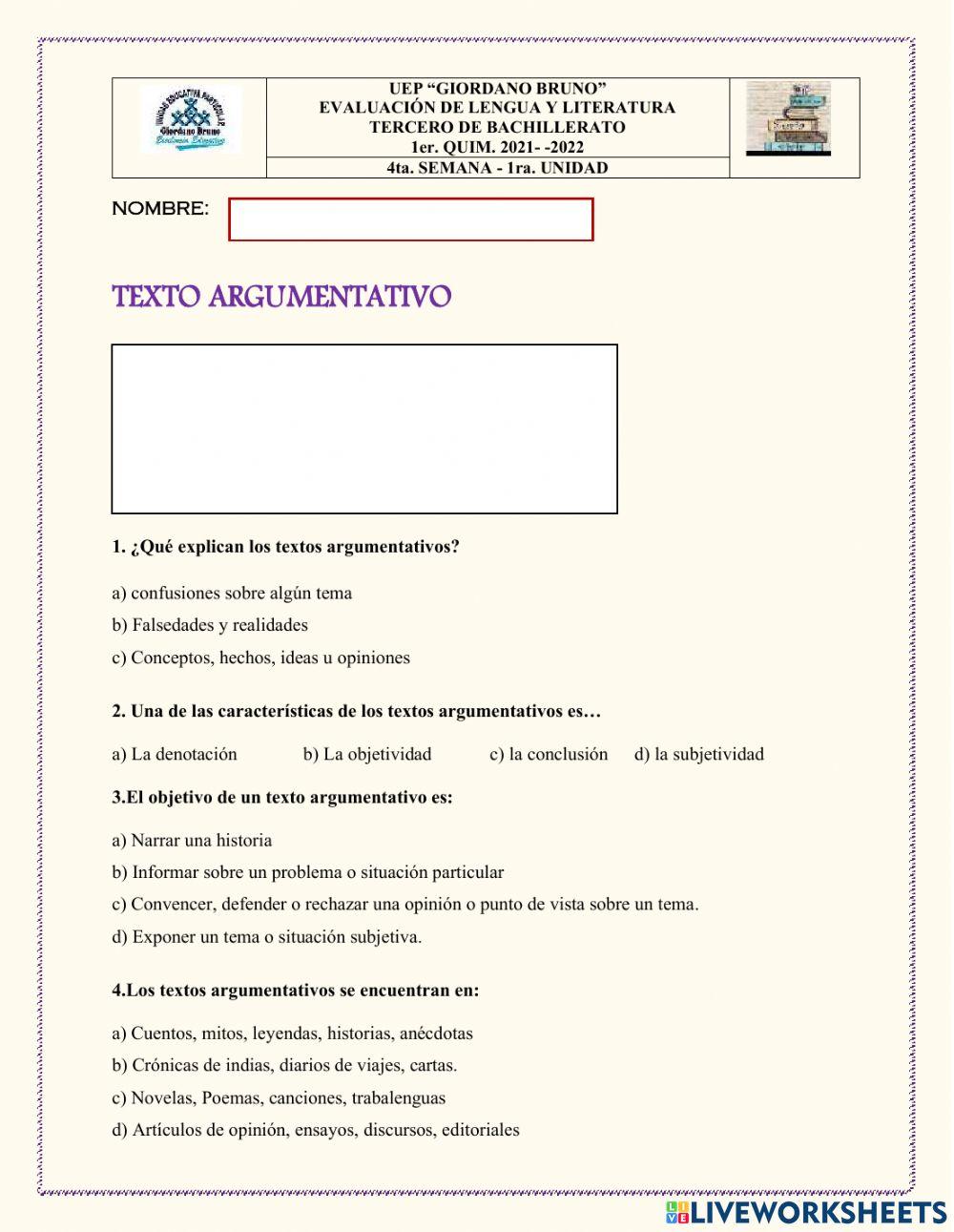 (C4) 4ta.Sem. 1Un. 3ro.BGU Lengua y Literatura