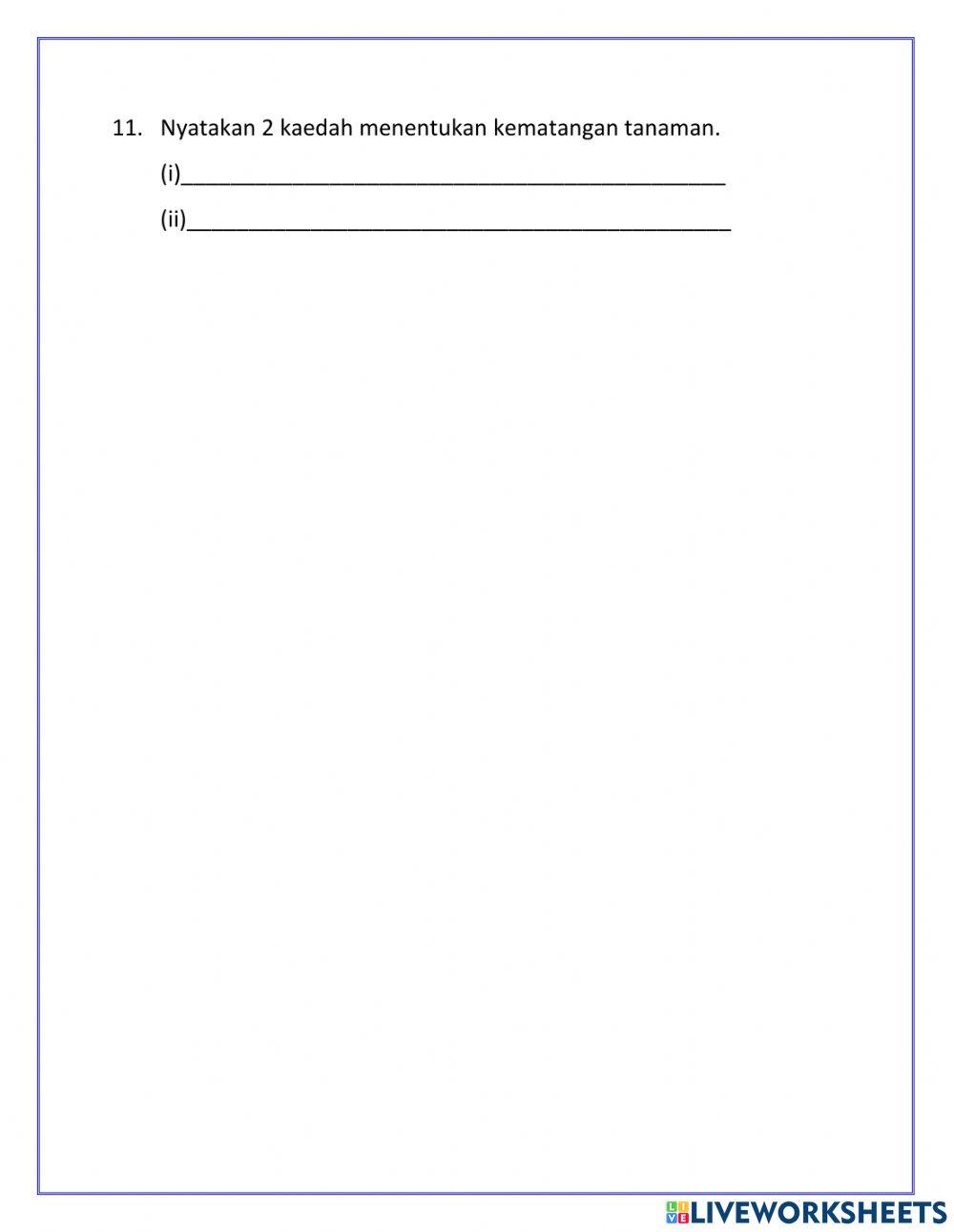 PRA PEPERIKSAAN PdPR (PERTANIAN)