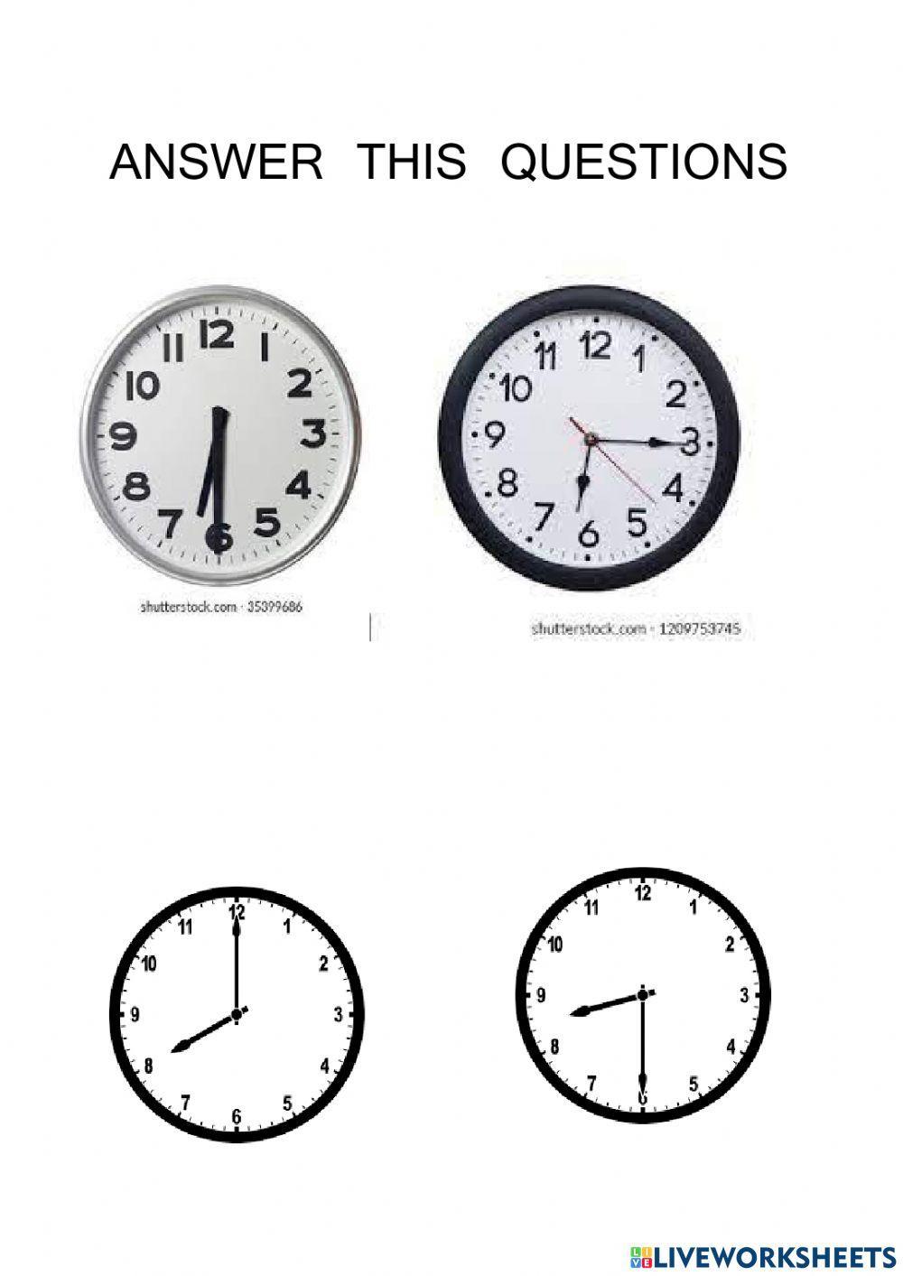 Answer the questions