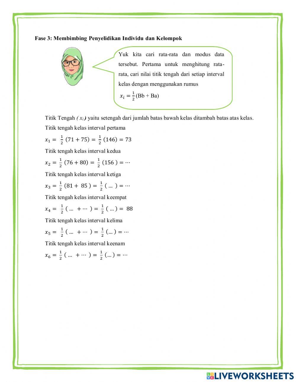 LKPD Pertemuan ke 2 Statistika