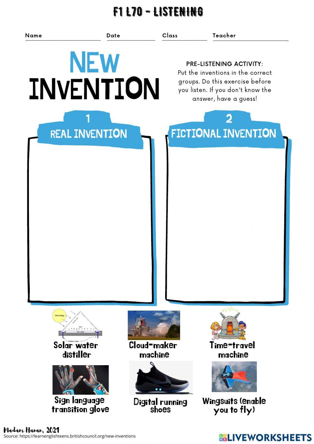 F1 l70 pre listening activity