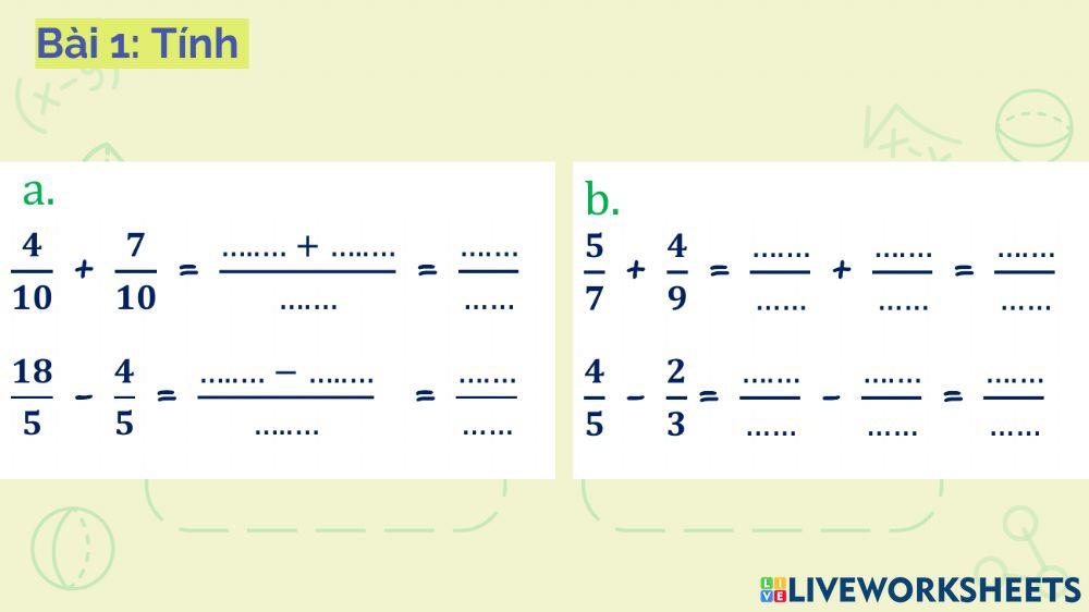 Lớp 5 - môn toán