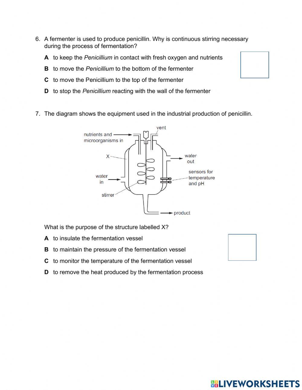 Microorganisms in manufacturing of food