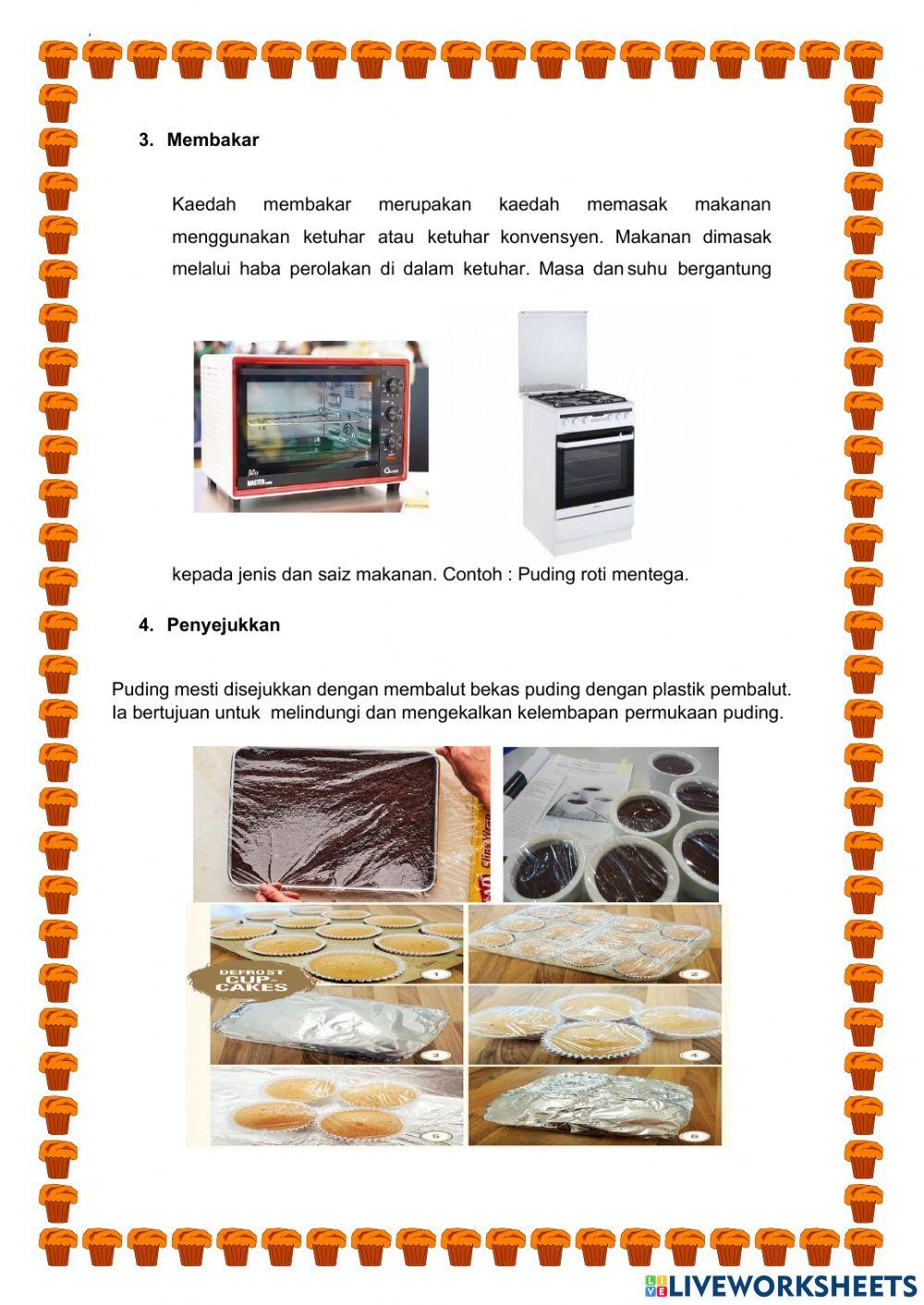 Kaedah-kedah memasak puding