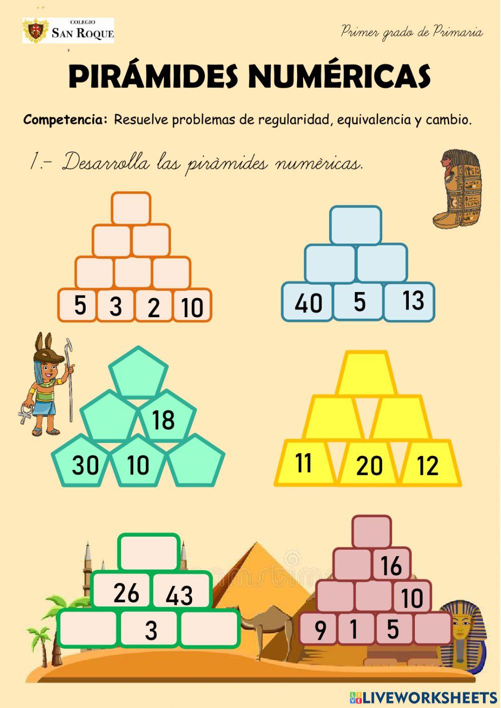 Pirámides numéricas