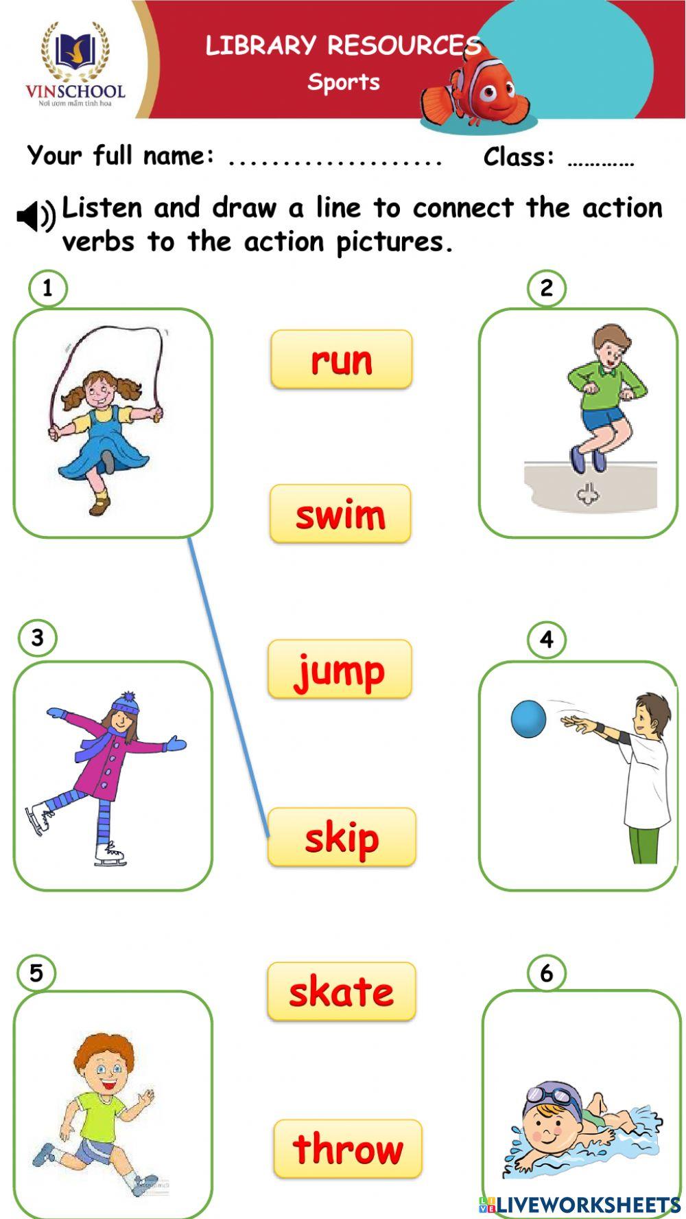 Sports and movements