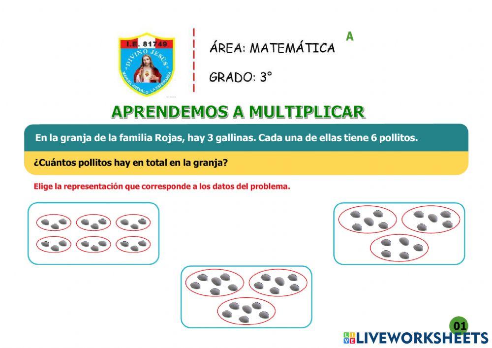 Aprendemos a multiplicar