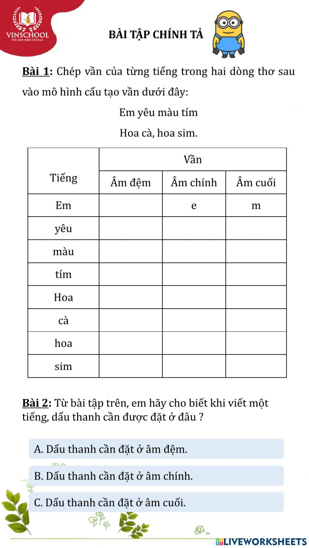 Chính tả