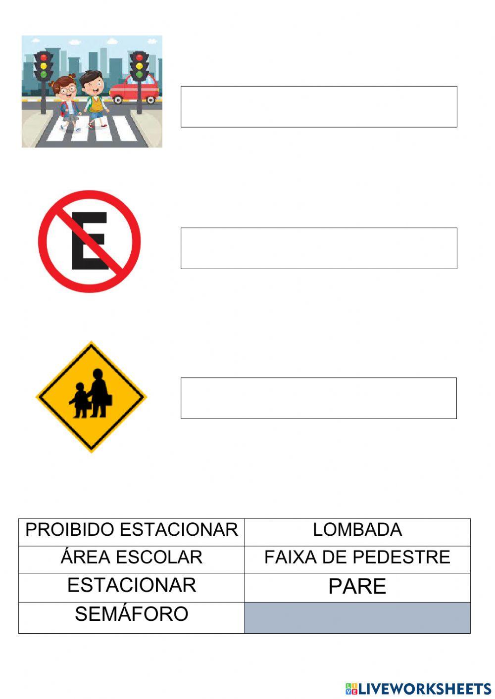 Sinalização de trânsito