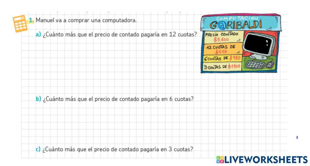 Situaciones problemáticas