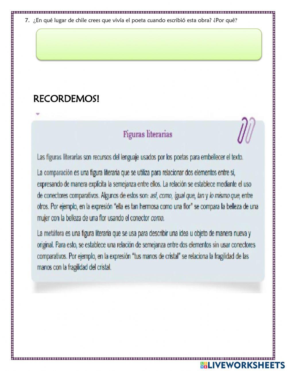 Examen final de lenguaje tercer periodo-colegio champagnat