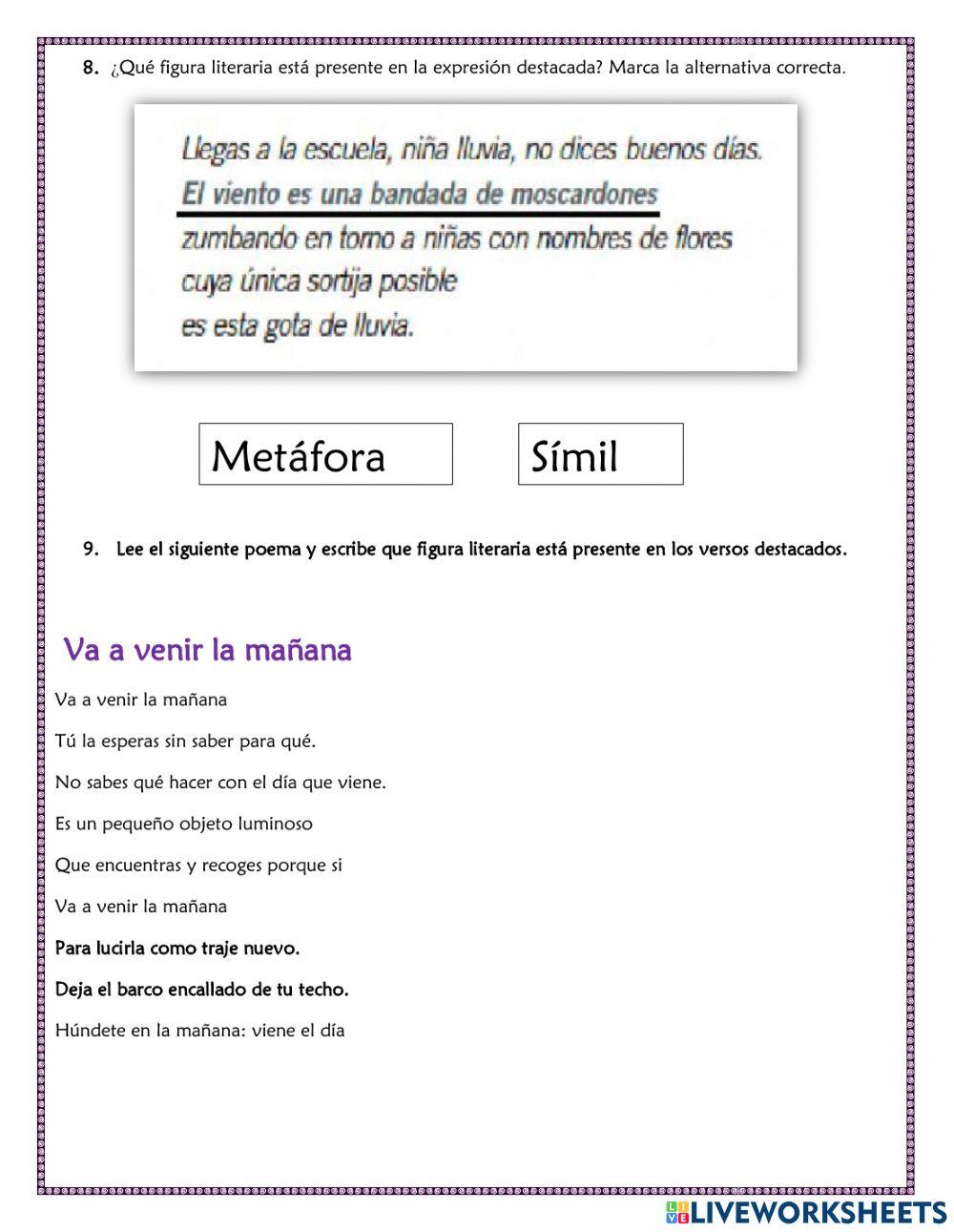 Examen final de lenguaje tercer periodo-colegio champagnat