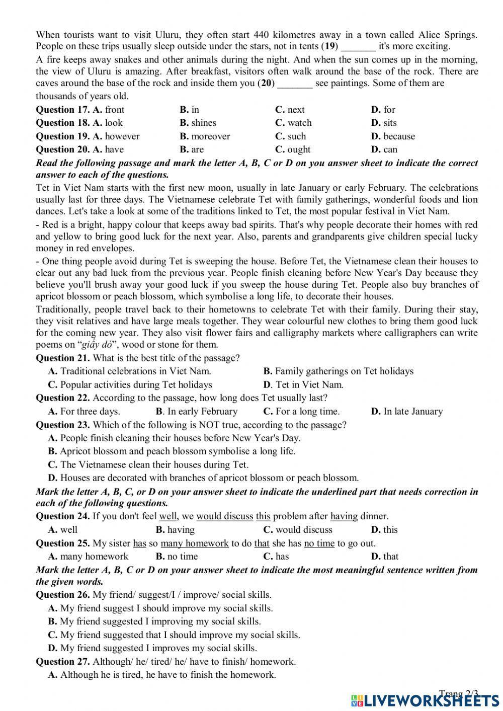 Đề thi tuyển sinh vào 10 Hà Nội 2021