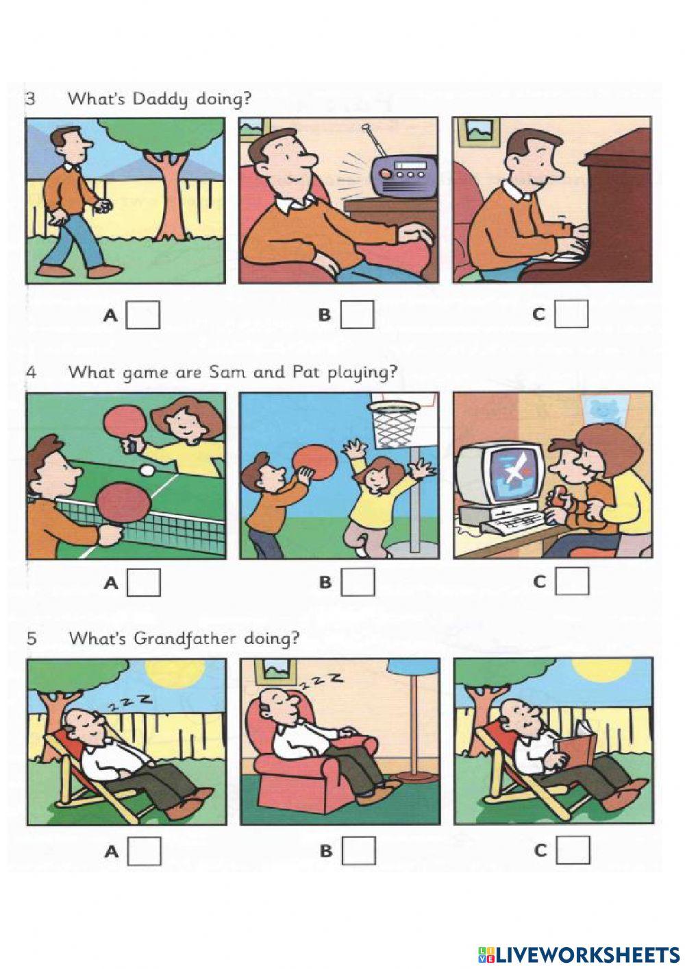 Starter-test2-part3-listening