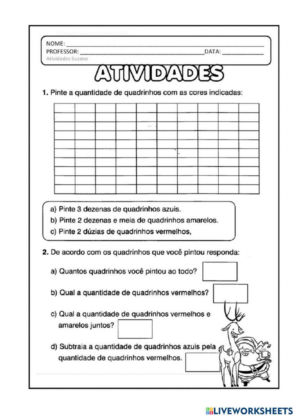 Atividade interdisciplinar