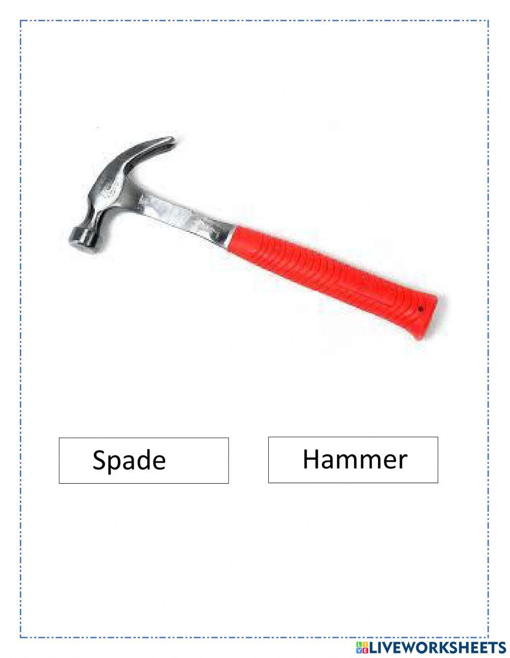 Name the tools