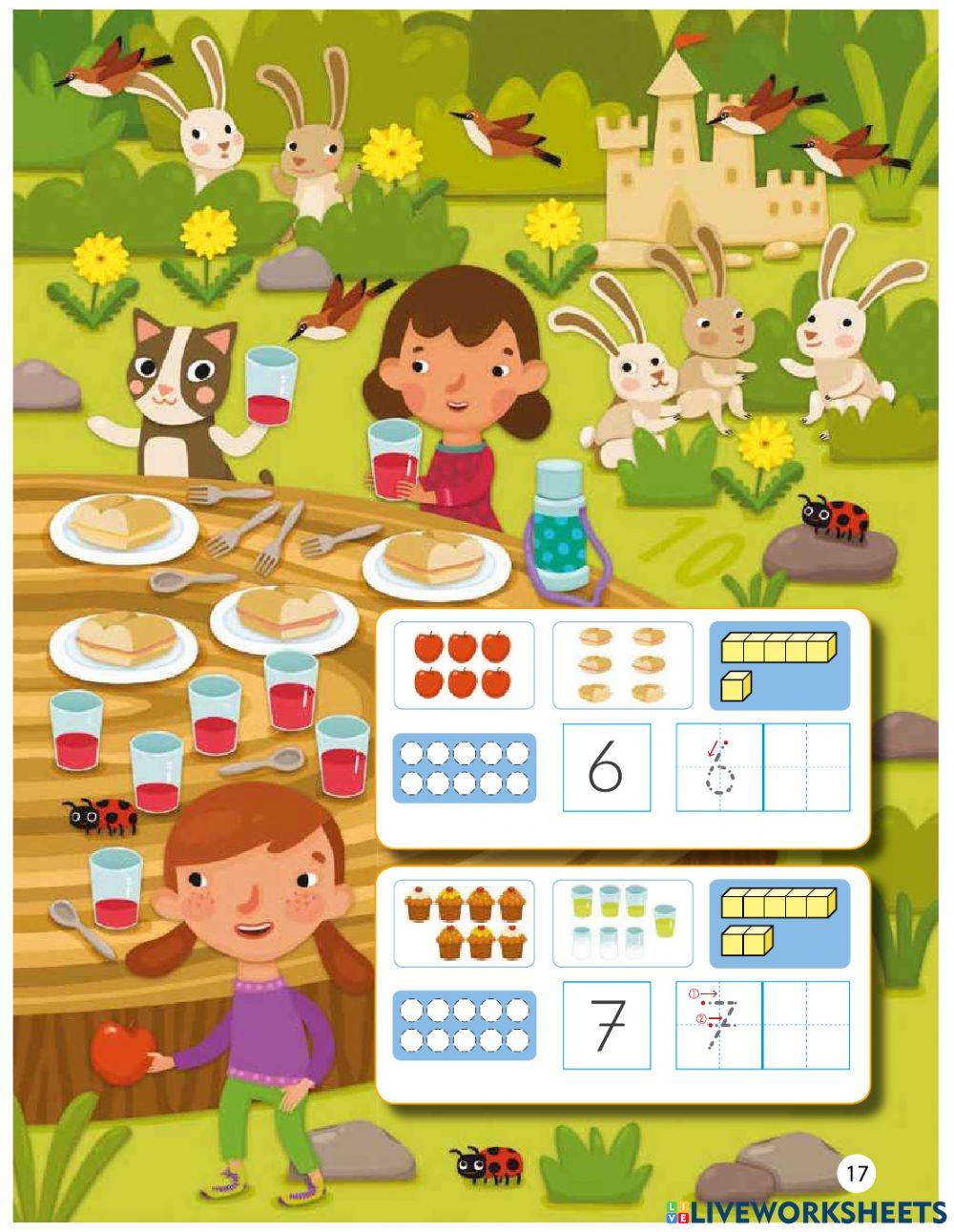 Reconozco el número 6