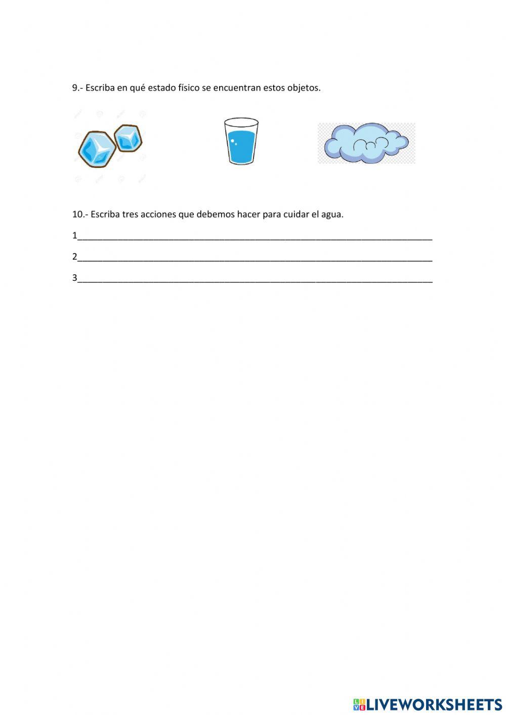Prueba de diagnóstico de ciencias naturales
