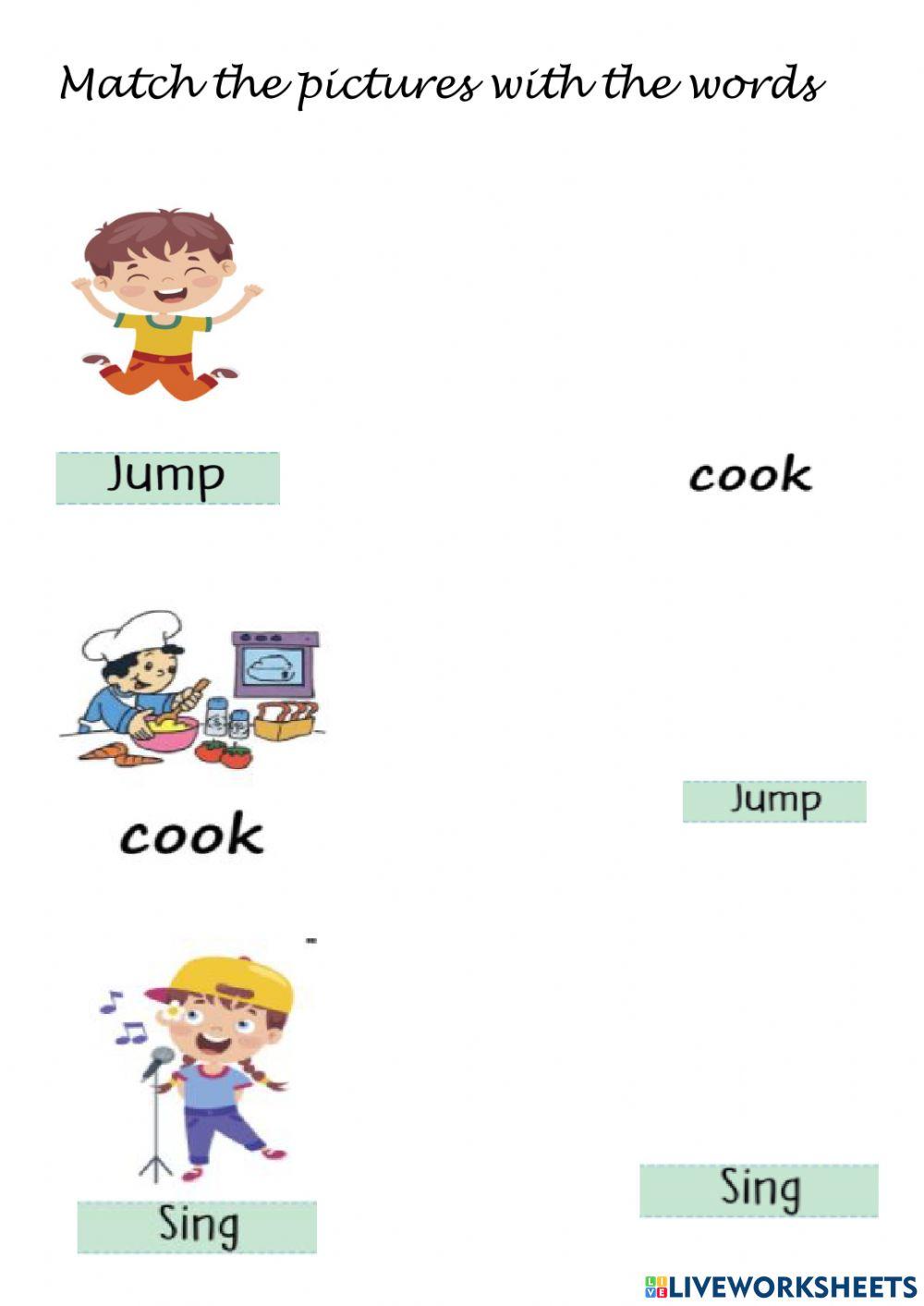 Action verbs Rafa