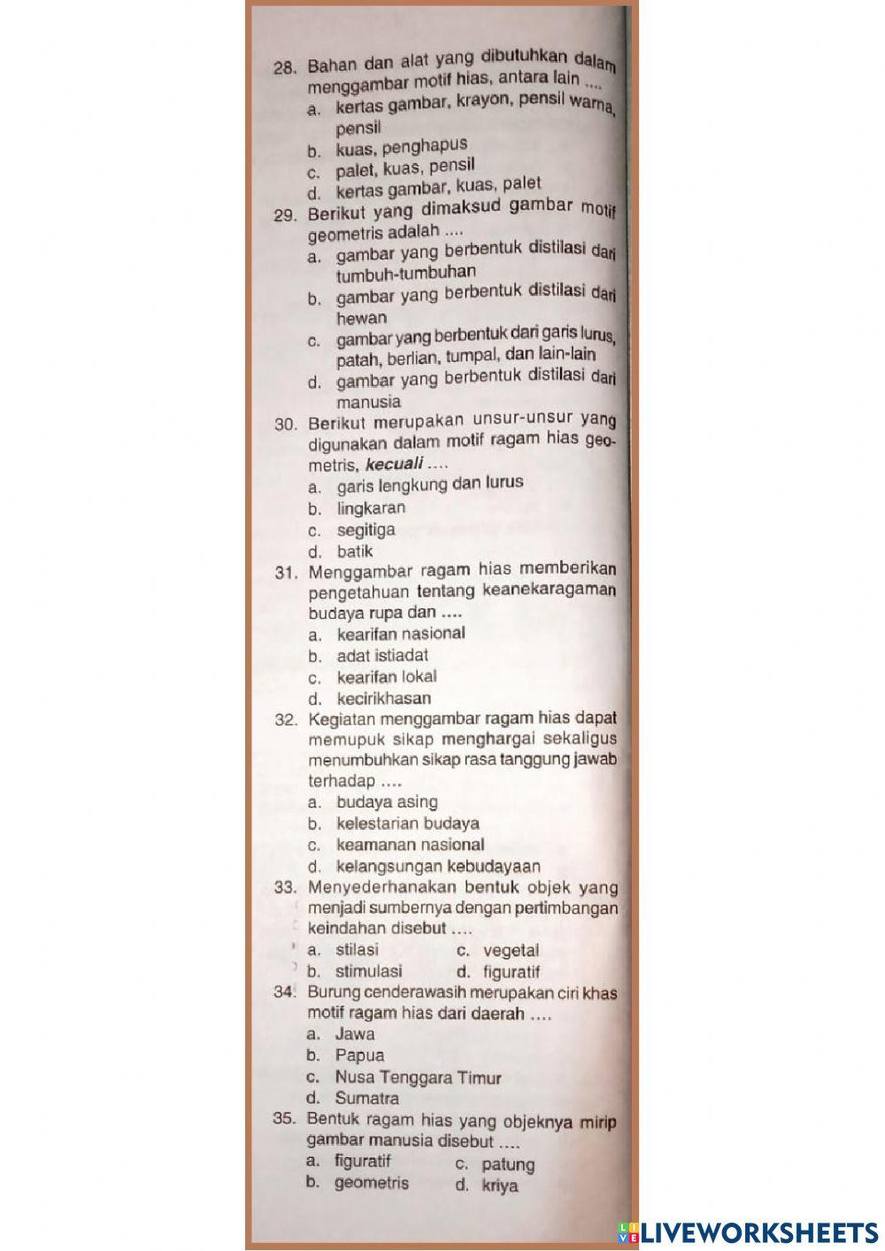 TUGAS SBK7 - RAGAM HIAS