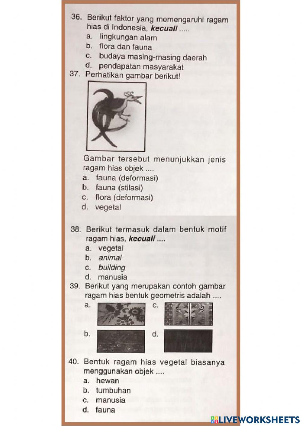 TUGAS SBK7 - RAGAM HIAS