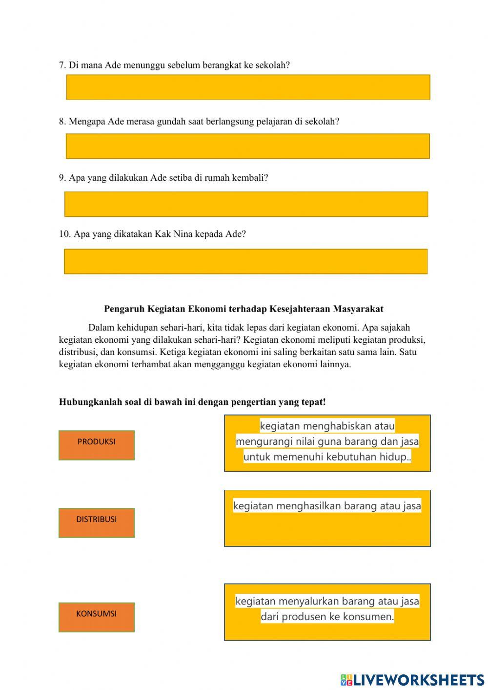 LKPD KELAS V TEMA 2 SUBTEMA 2 PEMBELAJARAN 3 dan 4