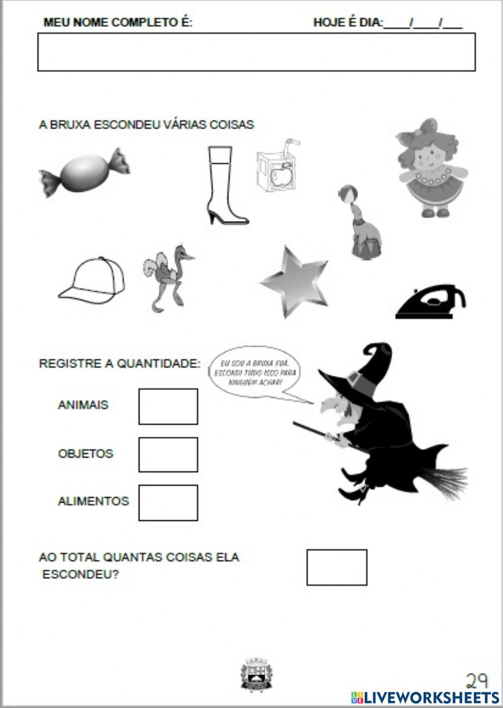 Material de apoio 2 - Números - página 29