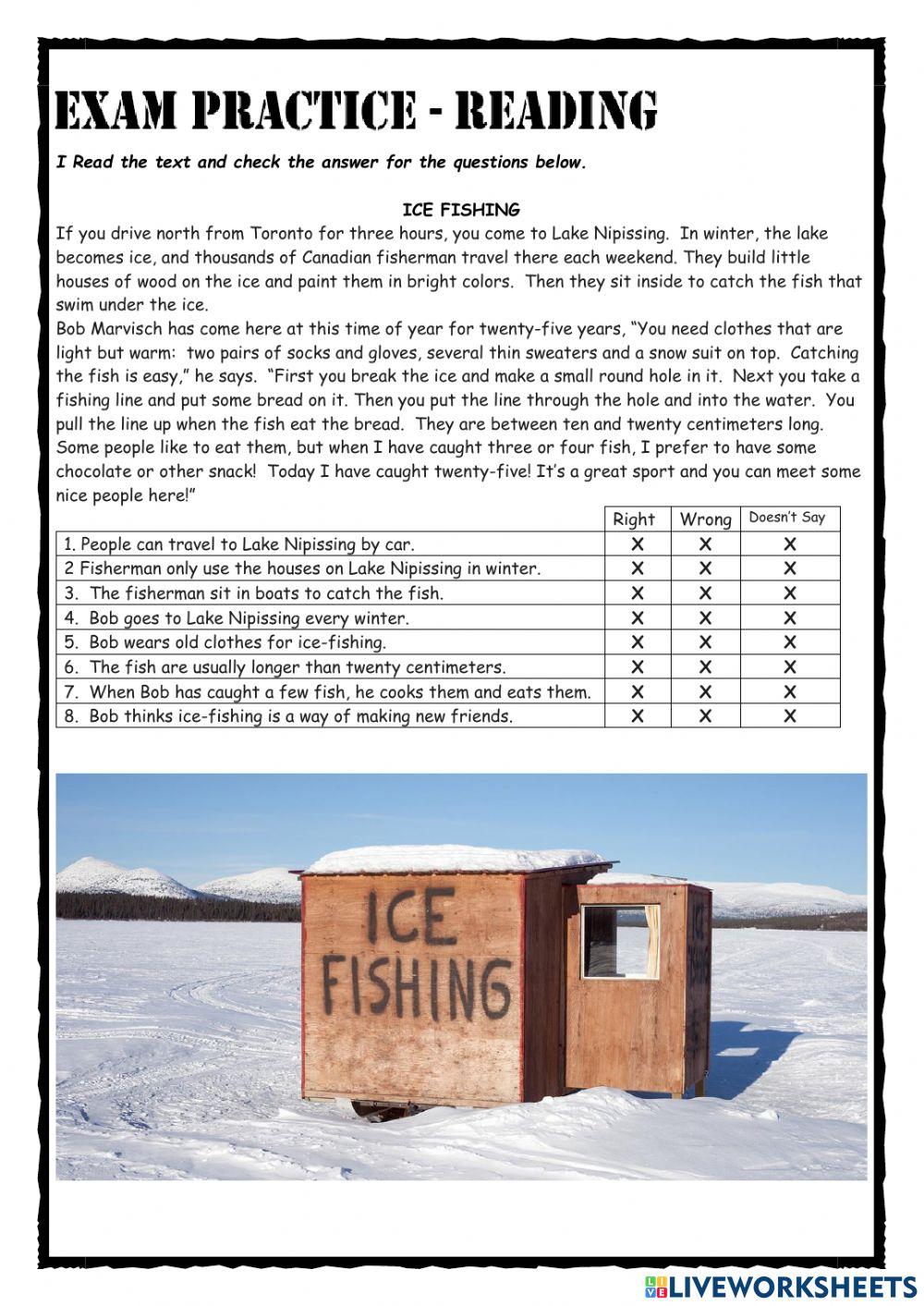 Ice Fishing KET Reader