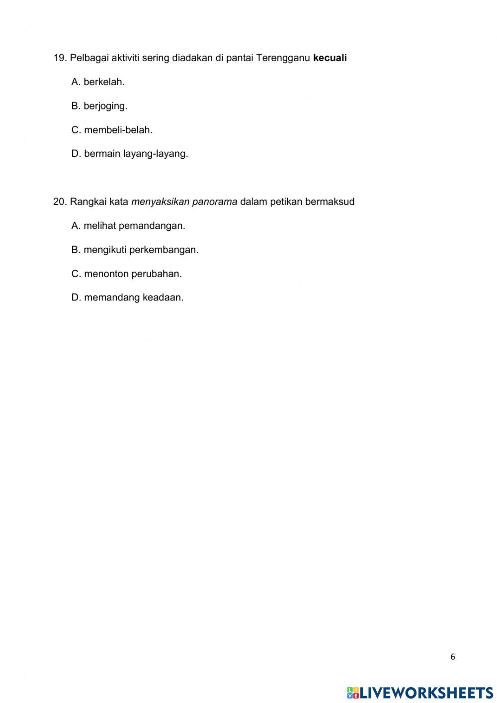 Ujian Pengesanan PDPR 2021