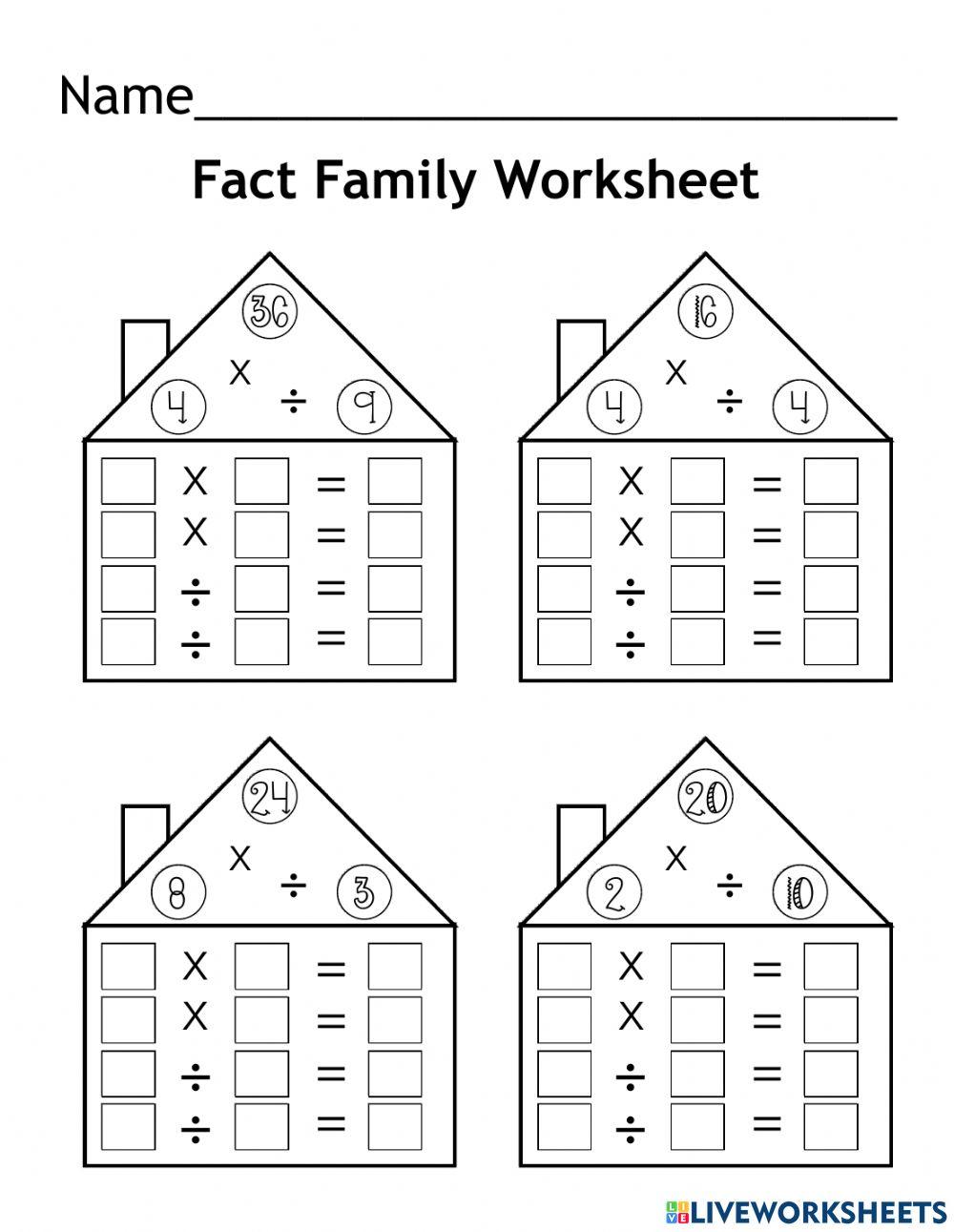 Fact family 1345024 hazel alvarado carballo