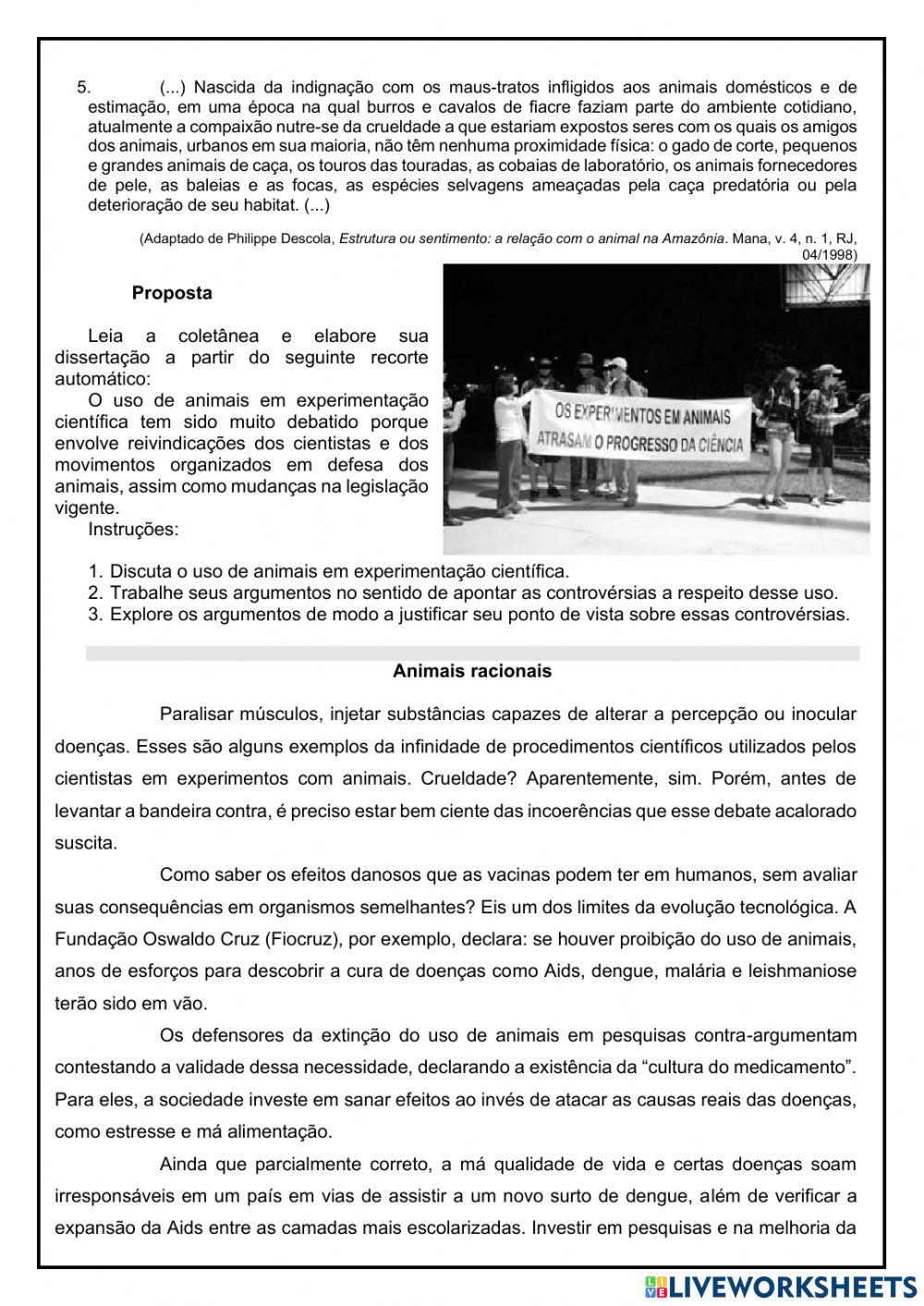 Redação-Literatura