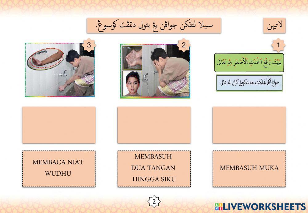 Mengenal Susunan Wudhu - II