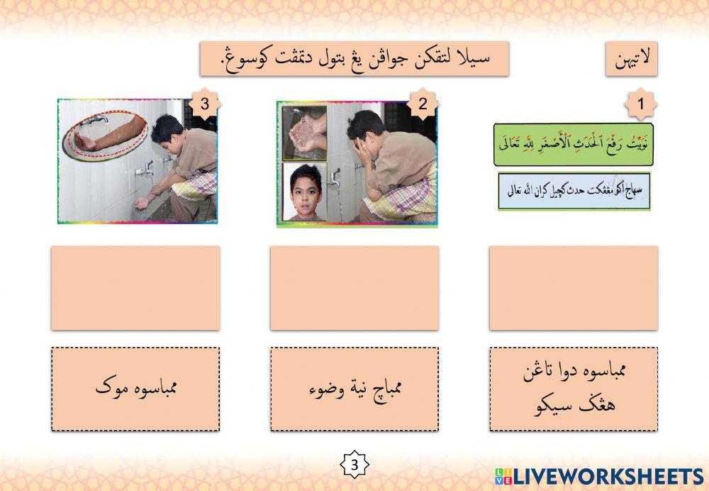 Mengenal Susunan Wudhu - II