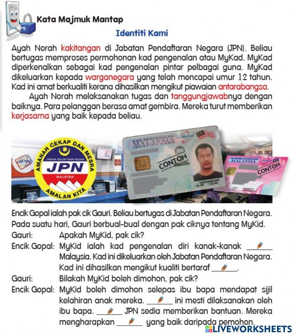 Latihan Kata Majmuk Mantap