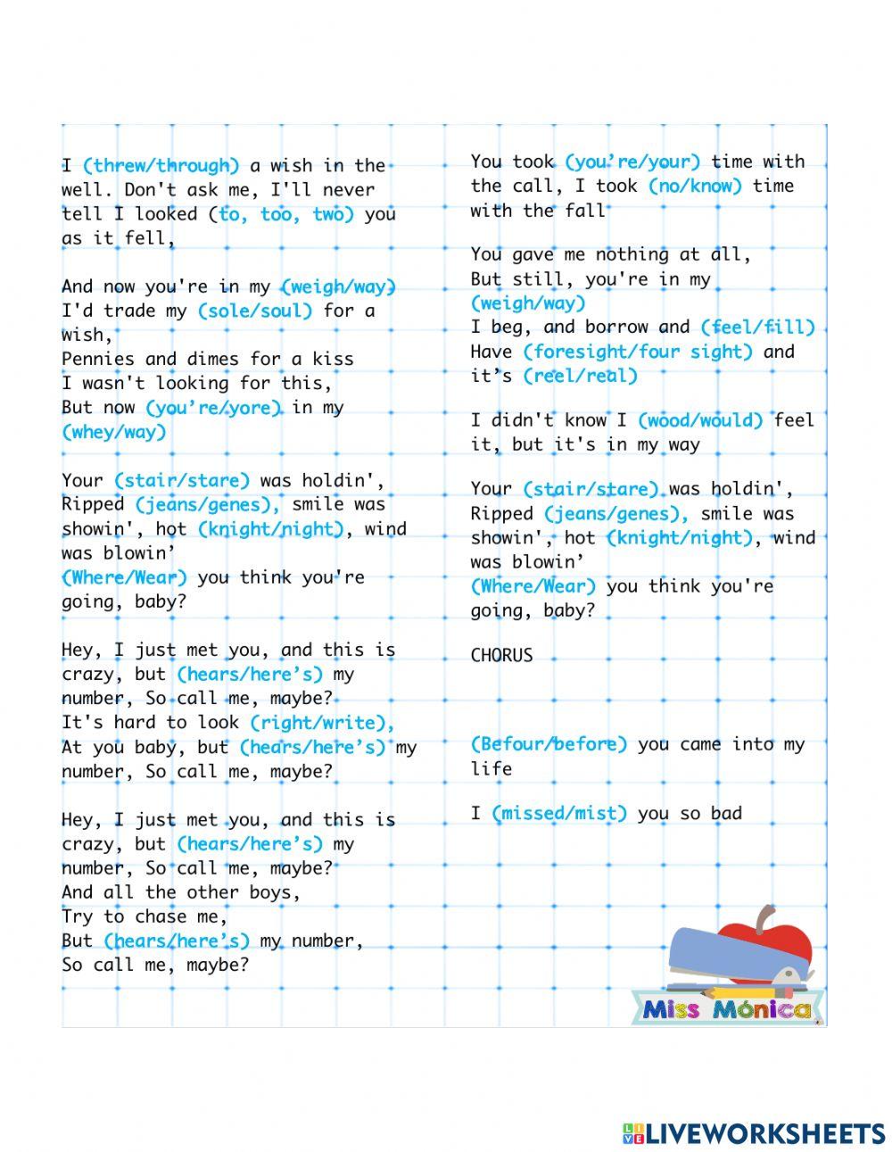 Call me maybe (KIDZ BOP Kids)