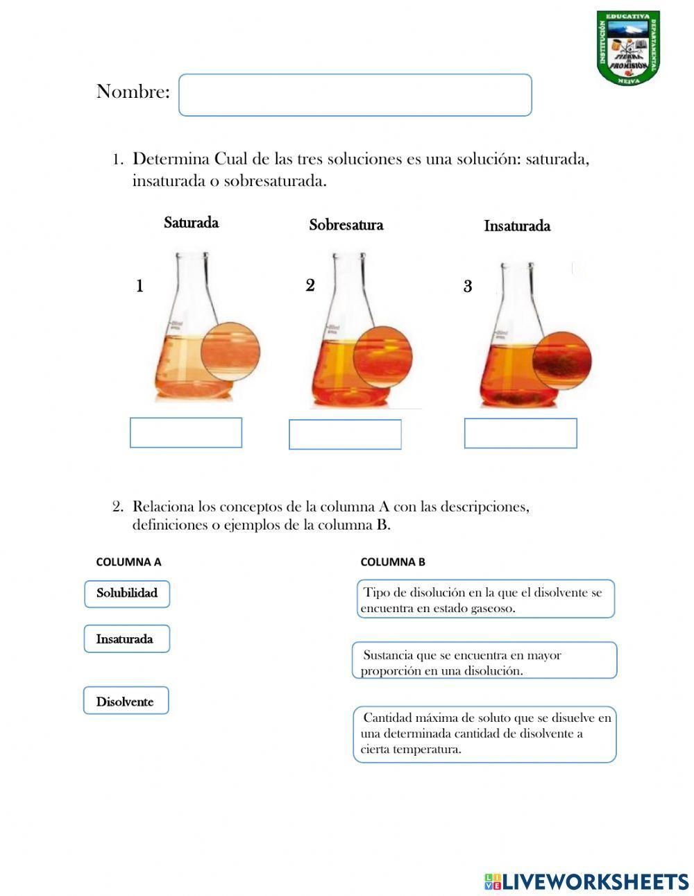 Disoluciones Químicas