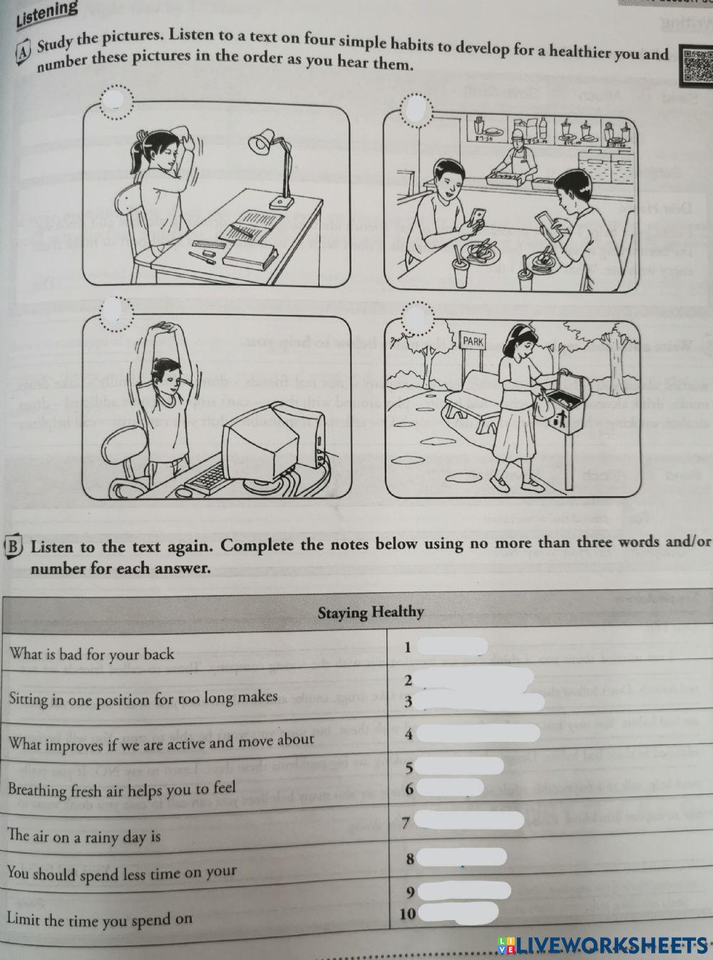 Health and You (Listening)